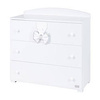 PICCI Dream Komoda dziecięca z trzema szufladami biała