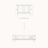 OLIVER FURNITURE Conversion kit Wood Mini to junior bed