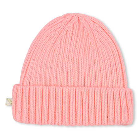 BILLIEBLUSH Baby girl hat with a bow, peach