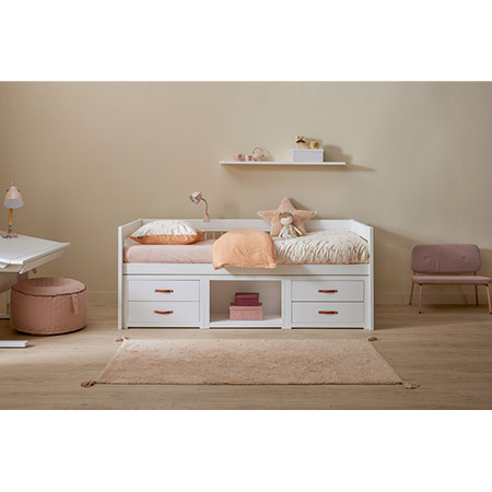 LIFETIME Kidsrooms Breeze Kid's Cabin bed with drawers and storage