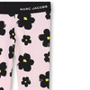 THE MARC JACOBS Leginsy dziecięce DAISY, różowe
