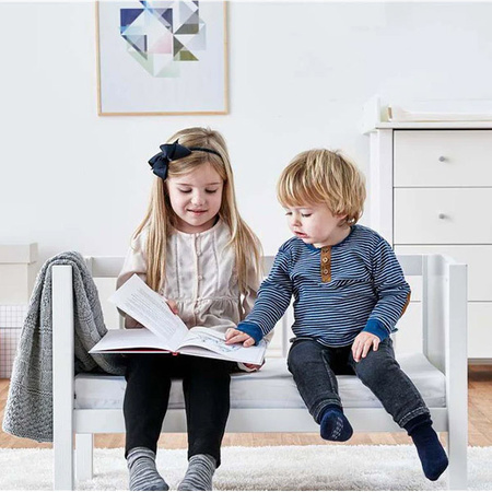 HOPPEKIDS Cradle 40x80 cm, white