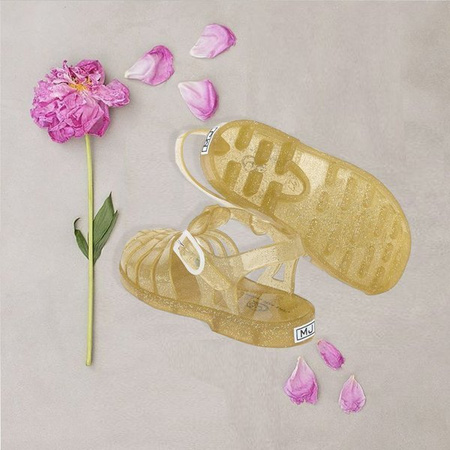 LITTLE MARC JACOBS Sandały dziewczęce plażowe