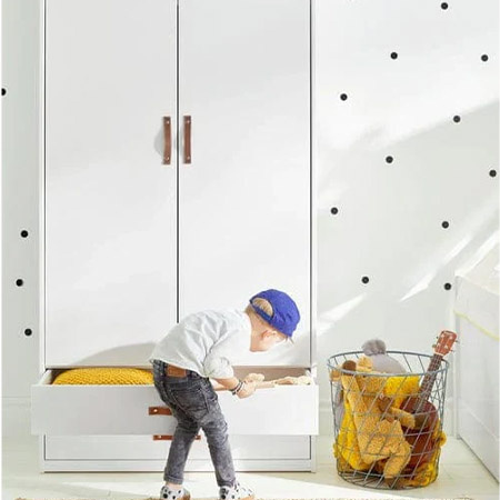 LIFETIME Kidsrooms Cool Kids Дитяча шафа з 2 дверима