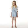 CARRÉMENT BEAU Girls blue dungarees