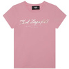 KARL LAGERFELD KIDS T-shirt z krótkim rękawem różowy 
