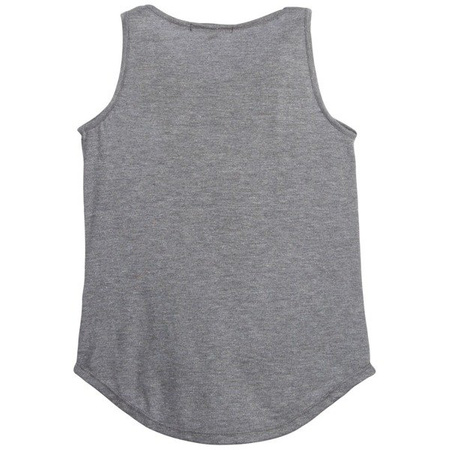 DKNY Top dziewczęcy bez rękawów szary