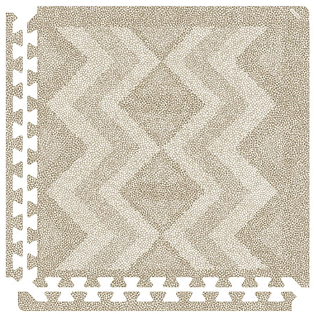 EEVEVE Mata dziecięce PLAYMAT Kilim - Truffle