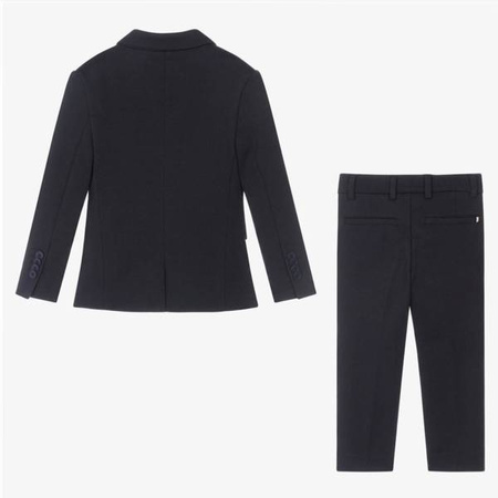 BOSS Kids Boys two-piece navy suit