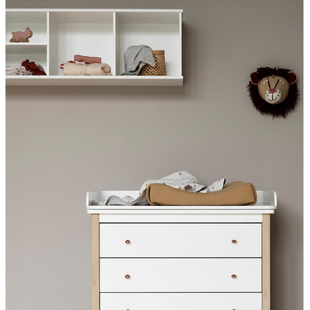 OLIVER FURNITURE Дитяча дерев'яна настінна полиця 3x1