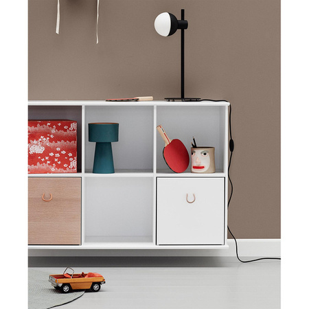OLIVER FURNITURE WOOD SHELVING UNIT 5X2 W. SUPPORT
