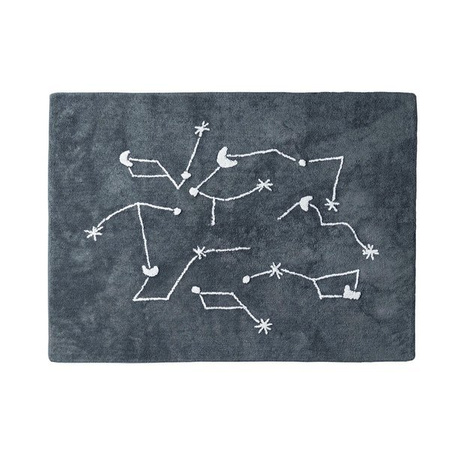 DILI BEST ASTRID Dywan dziecięcy ciemno-szary 120 x 160 cm