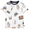 THE MARC JACOBS T-shirt chłopięcy z krótkim rękawem z nadrukiem