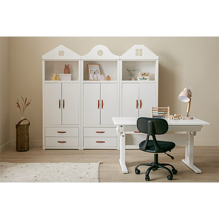 LIFETIME Kidsrooms Biurko dziecięce z regulacją wysokości