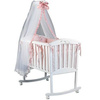 PICCI Lillipop Kołyska dziecięca z pościelą i baldachimem