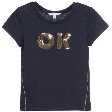 THE MARC JACOBS T-shirt dziewczęcy z krótkim rękawem z nadrukiem