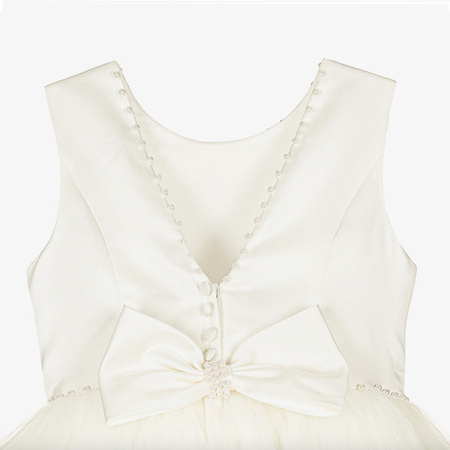 SARAH LOUISE Sukienka bez rękawów biała