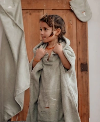 OLIVER FURNITURE Kids' bathing poncho Sailboats