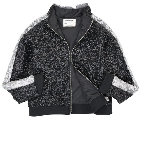 ZADIG & VOLTAIRE Kurtka dziewczęca obszyta cekinami