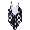 KARL LAGERFELD Kids Black and white swimsuit
