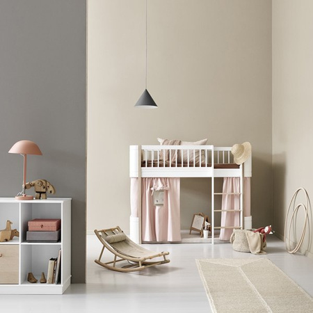 OLIVER FURNITURE WOOD TODDLER ROCKER, OAK/NATURE