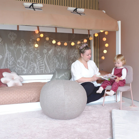  OLIVER FURNITURE Łóżeczko dziecięce Seaside Lille bez tapczanika junior 