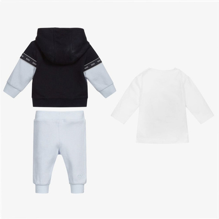 BOSS KIDS Dres niemowlęcy dla chłopca 3-częściowy