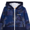 TIMBERLAND Boys zip up blue sweatshirt 