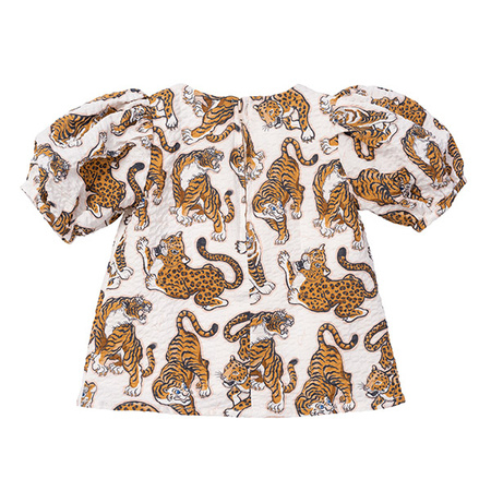 KENZO Kids Girls Tiger print top and leggings