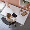 LIFETIME Kidsrooms Writing Desk - Height and Slant Adjustable, white