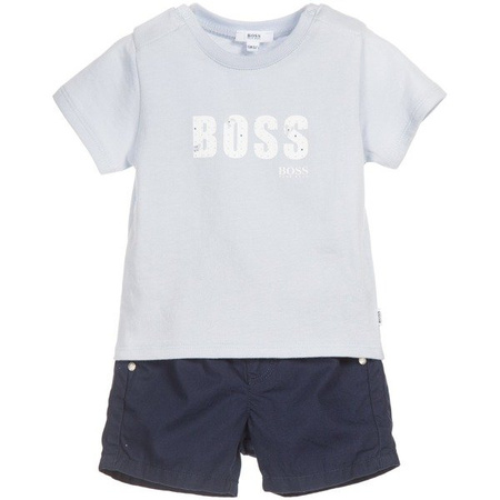 BOSS Kids T-shirt i spodenki 