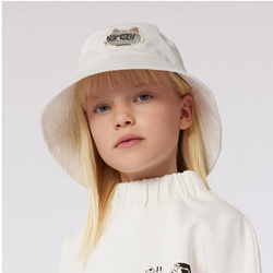 KARL LAGERFELD Girls ivory Choupette bucket hat