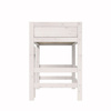 LIFETIME Kidsrooms Łóżko piętrowe z drabinką 152 cm, whitewash