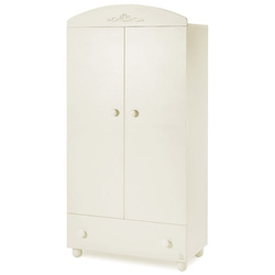 ITALBABY Classic Children's two-door wardrobe, ivory