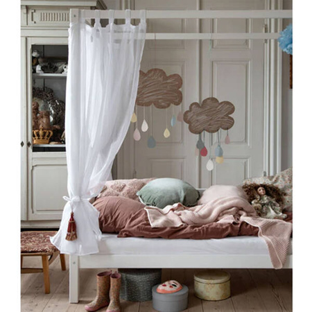  HOPPEKIDS  ECO Dream Łóżko dziecięce z baldachimem 70x160 cm