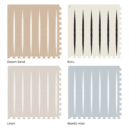 EEVEVE Mata dziecięce PLAYMAT Lucio - Nordic Mist