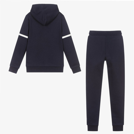 BOSS Kids Dres chłopięcy dwuczęściowy granatowy