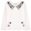 THE MARC JACOBS T-shirt dziewczęcy z długim rękawem z nadrukiem