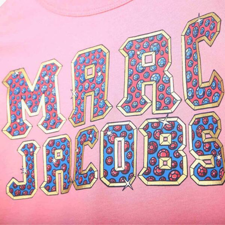 THE MARC JACOBS Girls long sleeves tee-shirt with print in pink