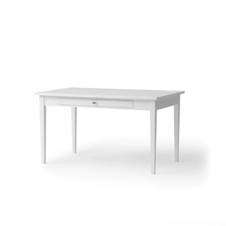 OLIVER FURNITURE SEASIDE TABLE WITH LEATHER STRAP