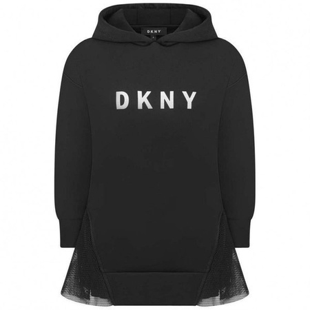 DKNY Girls hooded dress