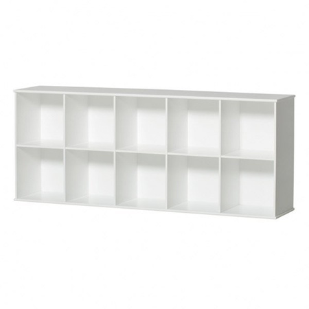 OLIVER FURNITURE WOOD BOXES 3 PCS, white/oak