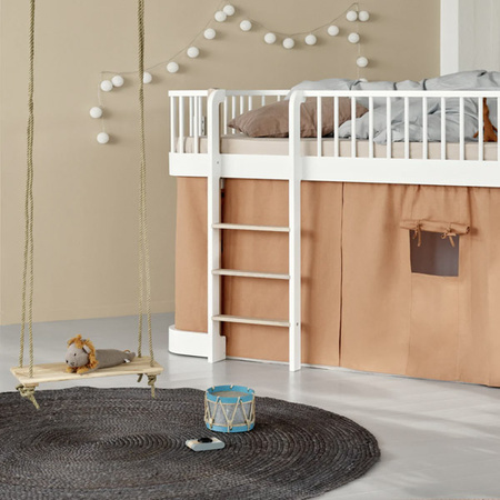 OLIVER FURNITURE Kurtyna do łóżka dziecięcego Wood Original karmel