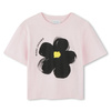 THE MARC JACOBS T-shirt dziecięcy z krótkim rękawem DAISY, jasny róż