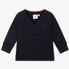 BOSS Kids Baby boys navy cardigan