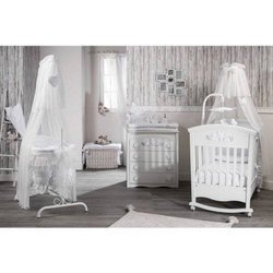 NANNY Iron Cradle Queen White