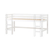 Hoppekids ECO Dream mid sleeper bed with desk 90x200, white 