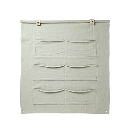 LIFETIME Kidsrooms Wieszak na łóżko z kieszeniami Essence Blue Sage