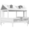 LIFETIME Kidsrooms Łóżko dziecięce Beach House 140x200, białe