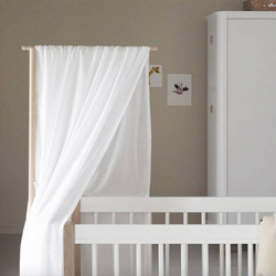 OLIVER FURNITURE WOOD MINI+ BED CANOPY, WHITE